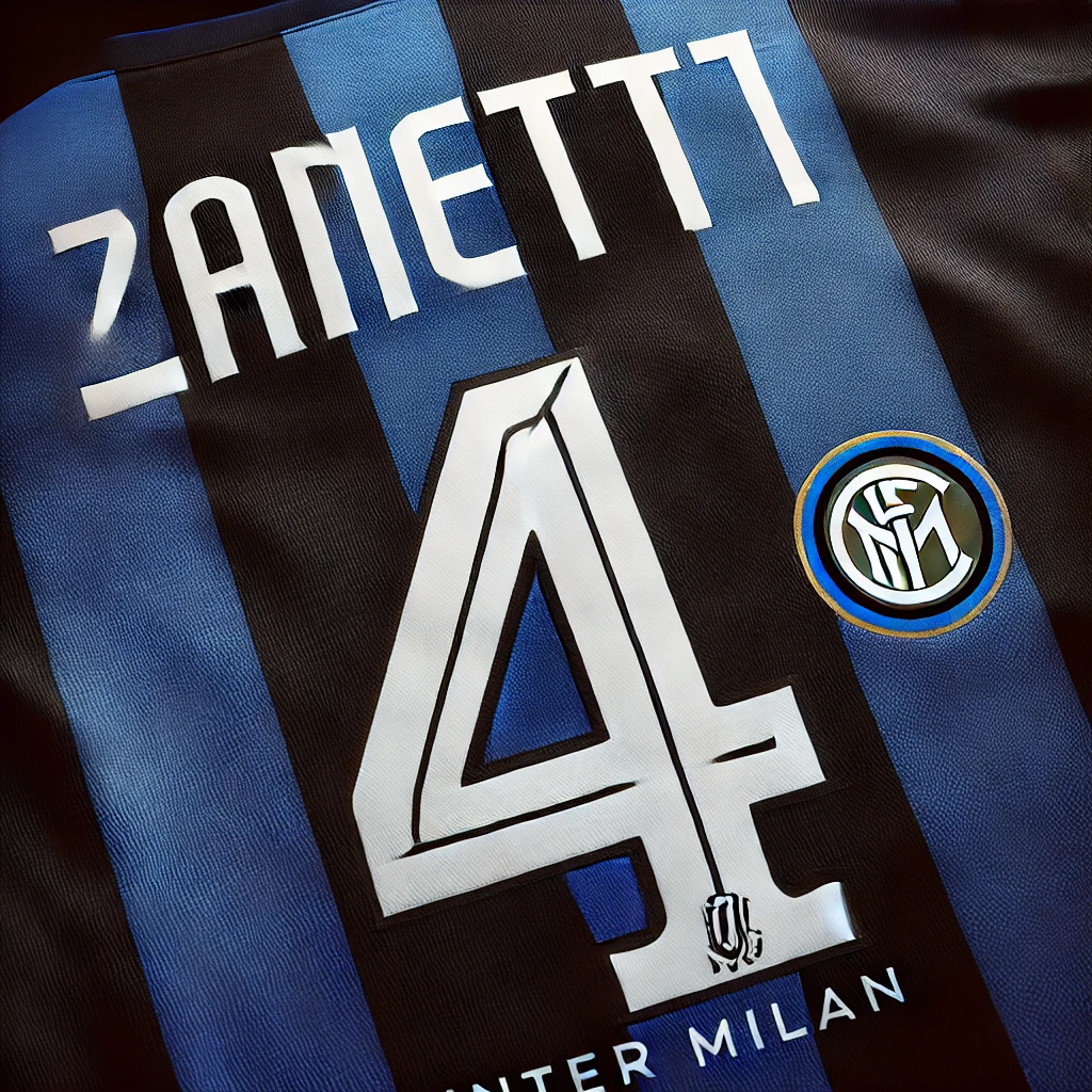 2013-2014 inter milan x j.zanetti nameset